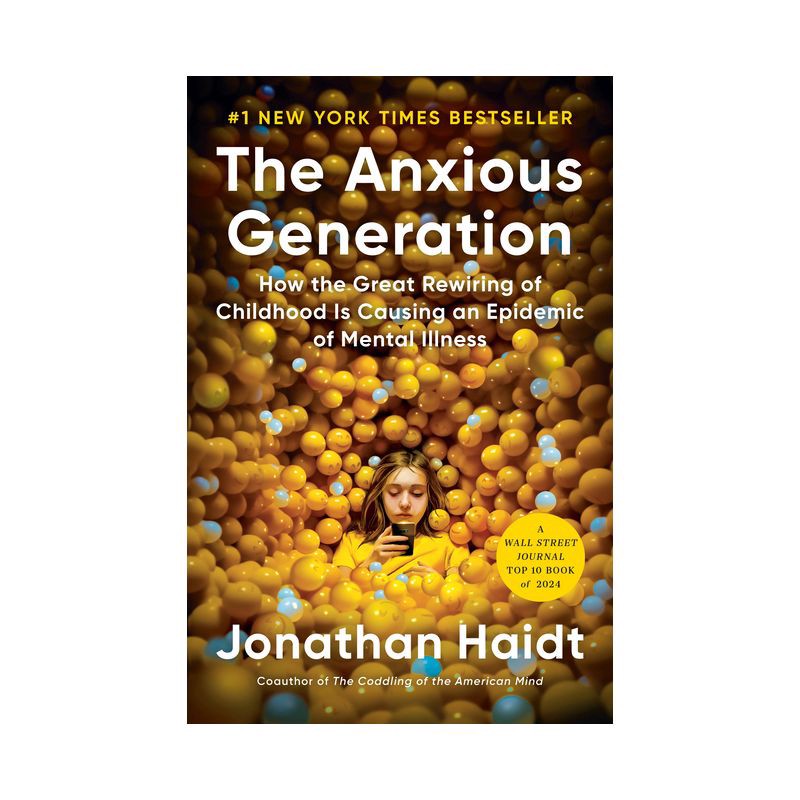 slide 1 of 1, Penguin Publishing The Anxious Generation - by Jonathan Haidt (Hardcover), 1 ct