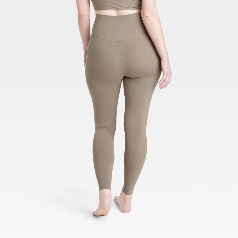 Women's Everyday Soft Ultra High-Rise Leggings - All In Motion™ Taupe L 1  ct