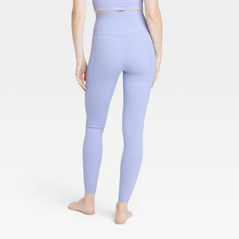 Women's Everyday Soft Ultra High-Rise Pocketed Leggings - All In Motion™  Lilac Purple M 1 ct