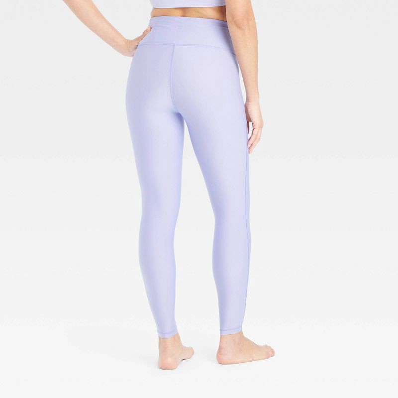 Women's Effortless Support High-Rise 7/8 Leggings - All In Motion™ Lilac  Purple S