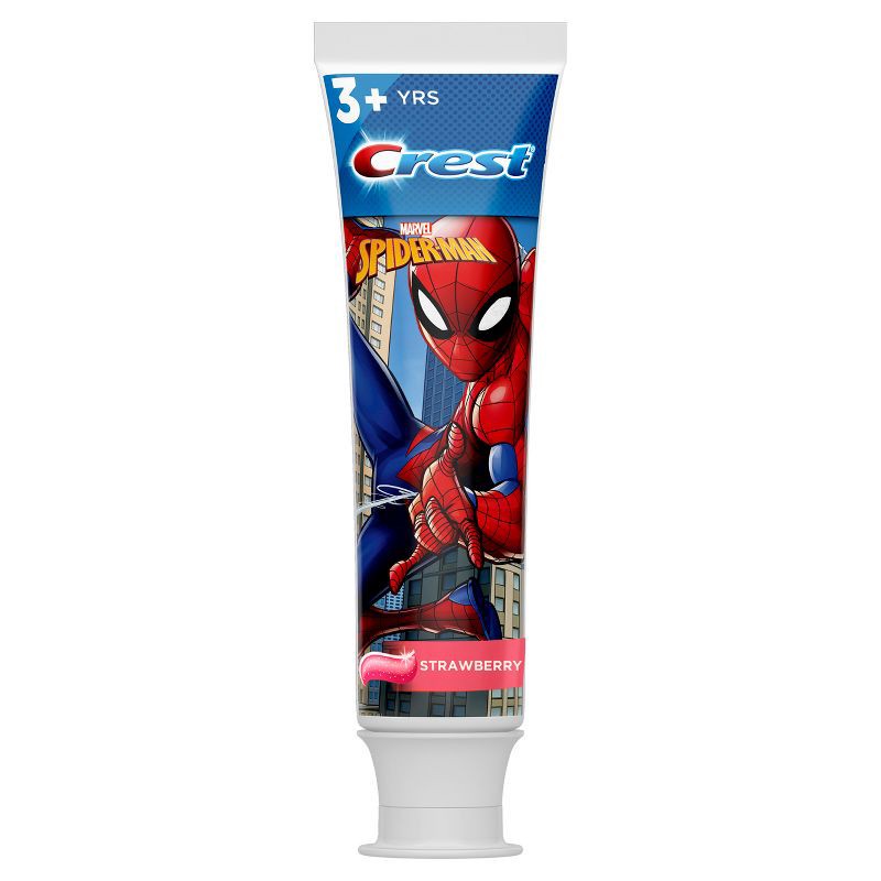 slide 6 of 7, Crest Kids' Toothpaste featuring Marvel's Spider-Man Strawberry Flavor - 4.2oz, 4.2 oz
