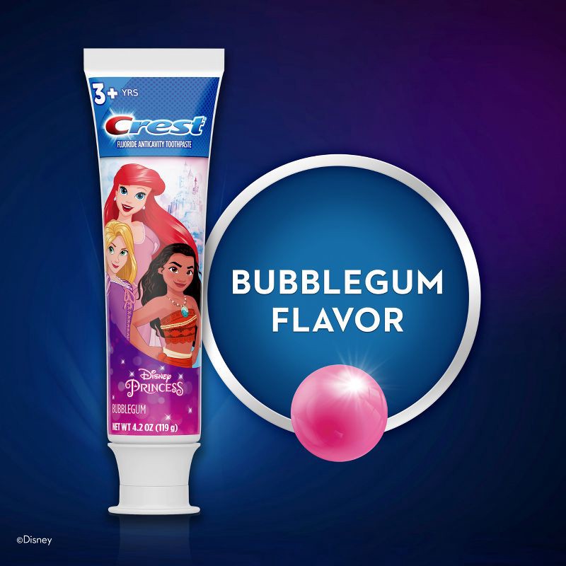 slide 4 of 13, Crest Kids' Toothpaste Bubblegum Flavor - 4.2oz, 4.2 oz