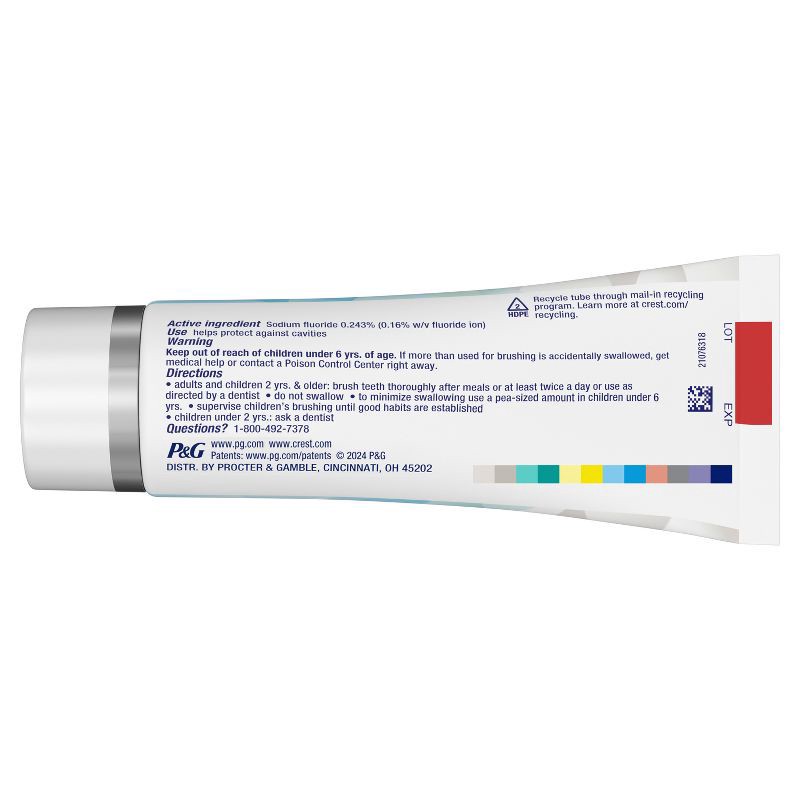 slide 13 of 13, Crest 3D White Brilliance Blast Toothpaste - 4.6oz, 4.6 oz