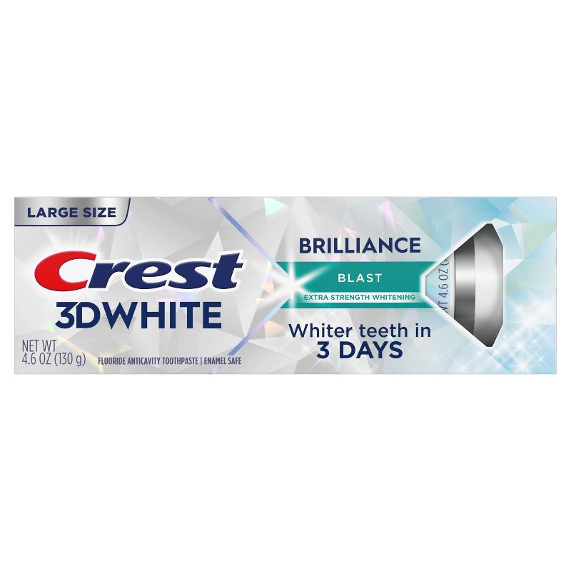 slide 11 of 13, Crest 3D White Brilliance Blast Toothpaste - 4.6oz, 4.6 oz