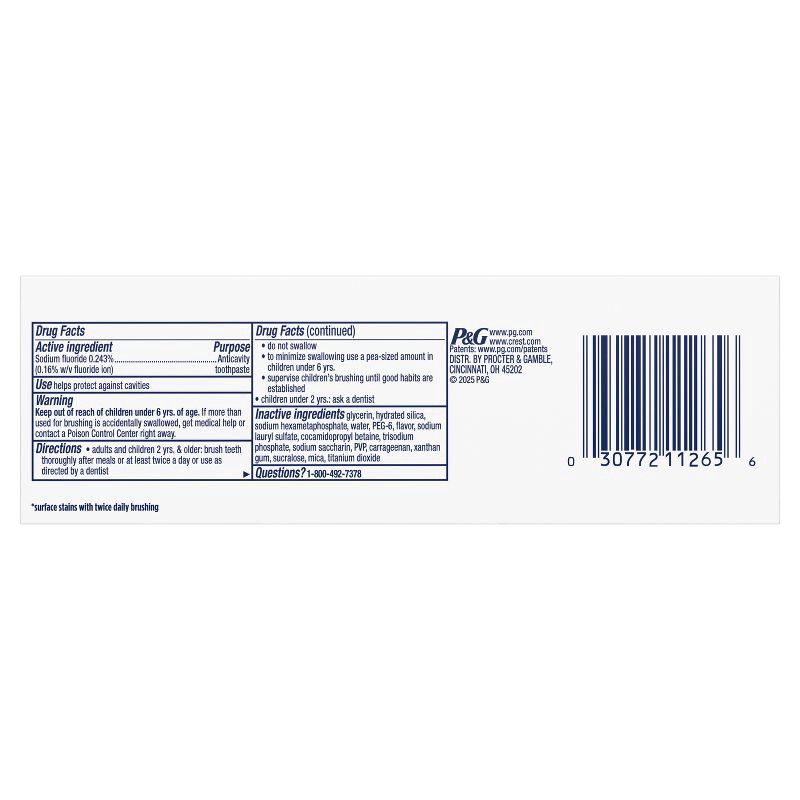 slide 12 of 13, Crest 3D White Brilliance Blast Toothpaste - 4.6oz, 4.6 oz