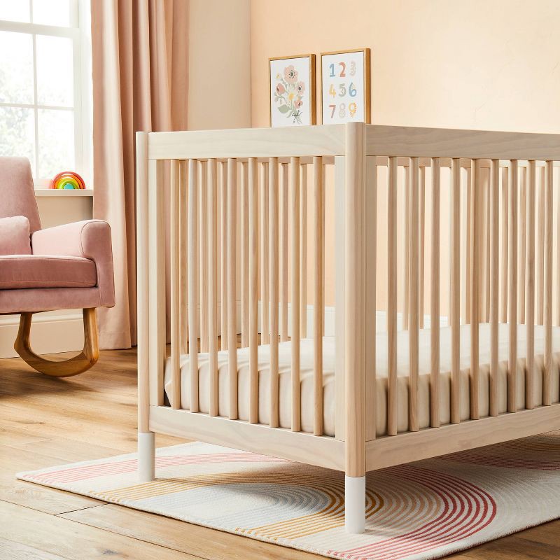 slide 2 of 4, Polyester Rayon Fitted Crib Sheet - Cloud Island™, 1 ct