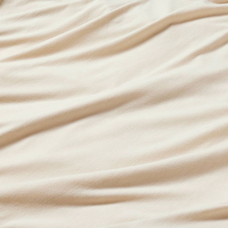 slide 3 of 4, Polyester Rayon Fitted Crib Sheet - Cloud Island™, 1 ct