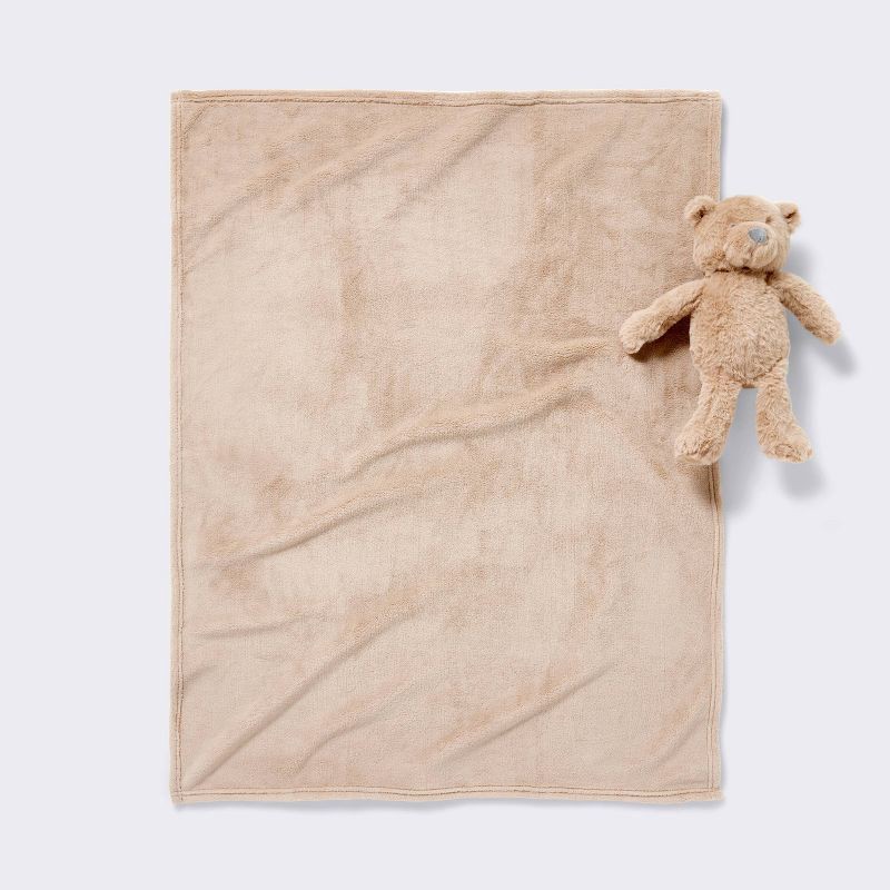 slide 3 of 3, Plush Blanket with Soft Toy - Bear - Cloud Island™, 1 ct