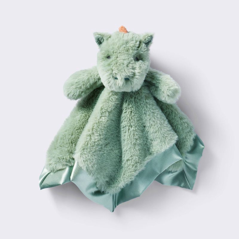 slide 1 of 3, Small Security Blanket - Dragon - Cloud Island™, 1 ct