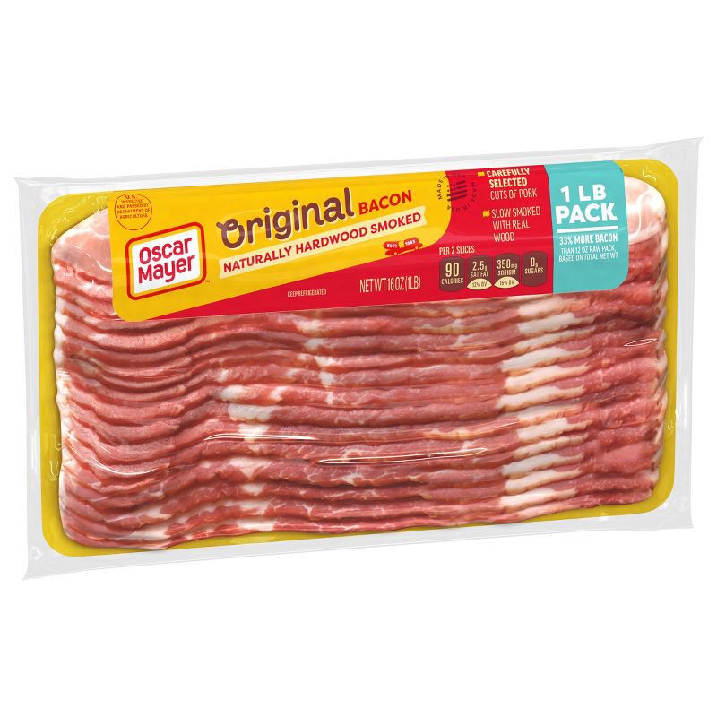 slide 9 of 9, Oscar Mayer Bacon - 16oz, 16 oz