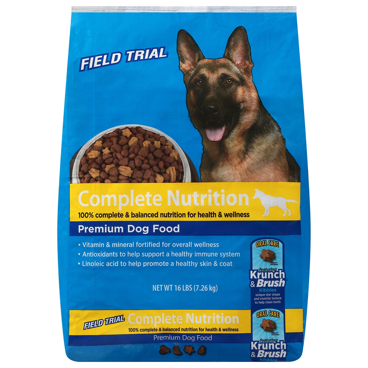 slide 1 of 9, Field Trial Complete Nutrition Premium Dog Food 16 lb Bag, 16 lb