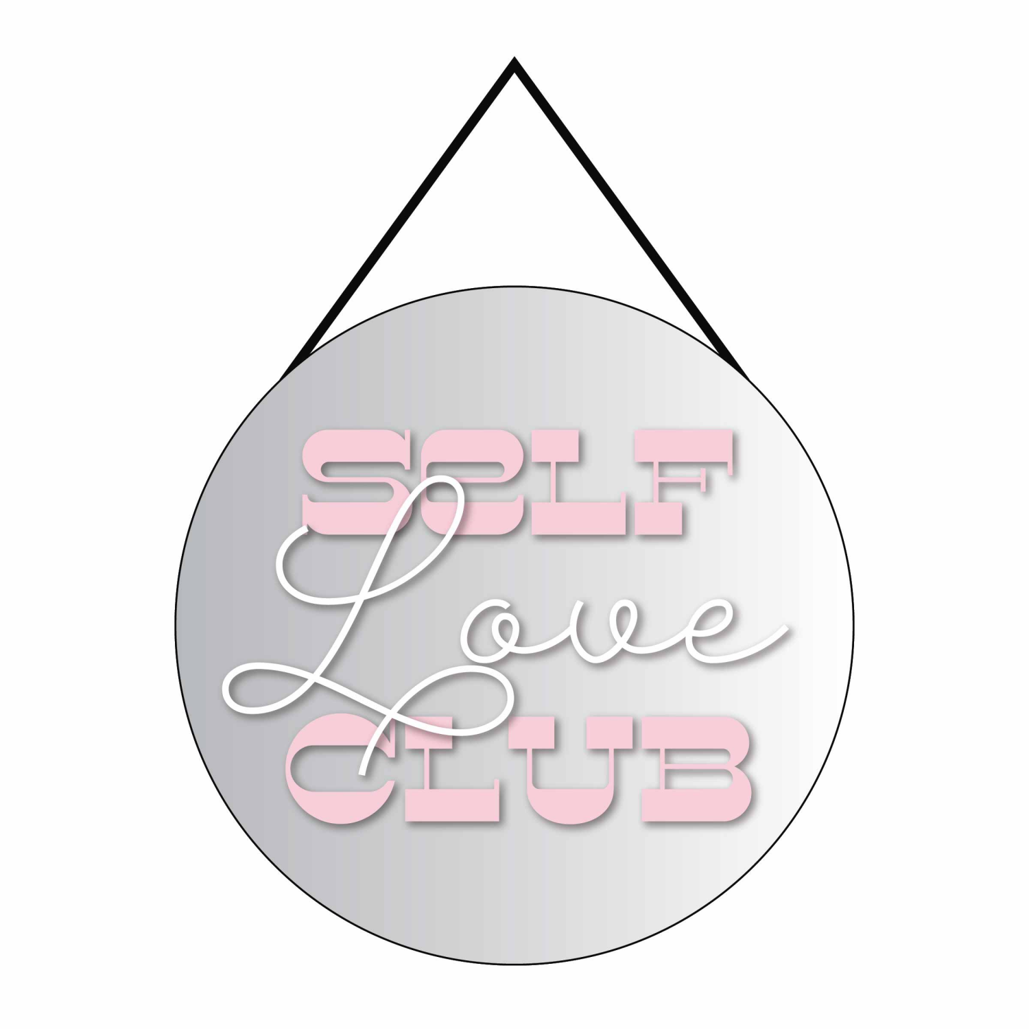 slide 1 of 1, New View Self Love Club Mirror 6x6, 1 ct