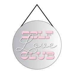 New View Self Love Club Mirror 6x6