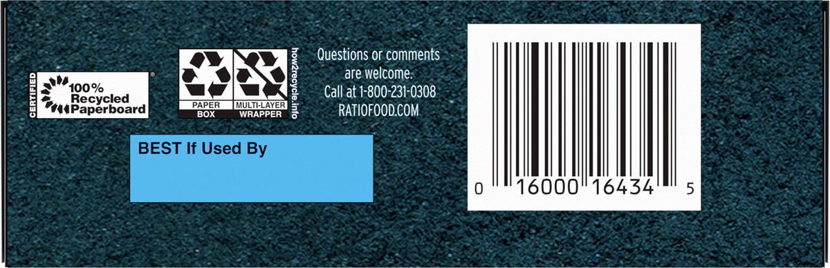 slide 8 of 9, :ratio Crunchy Bar, Toasted Almond, 12g Protein, Keto Friendly, 5.8 OZ (4 Bars), 4 ct