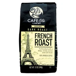 H-E-B Cafe Ole Ground French Roast Dark Roast Coffee - 12 oz