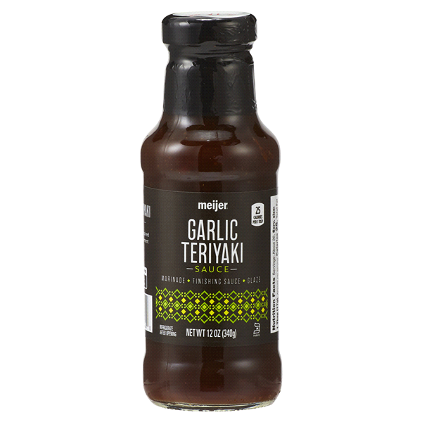Meijer Garlic Teriyaki Sauce 12 oz Shipt