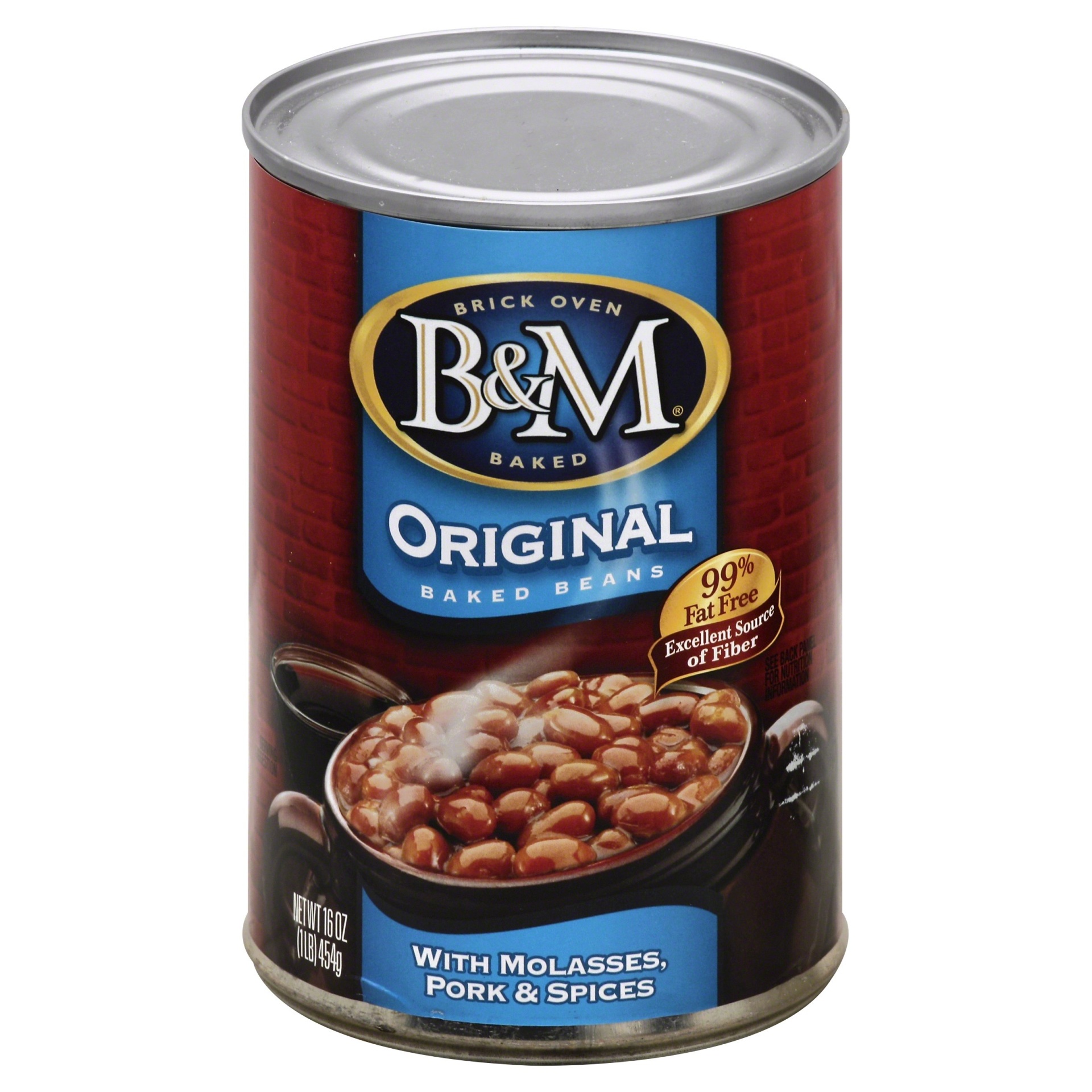slide 1 of 6, B&M B & M Original Baked Beans, 16 oz