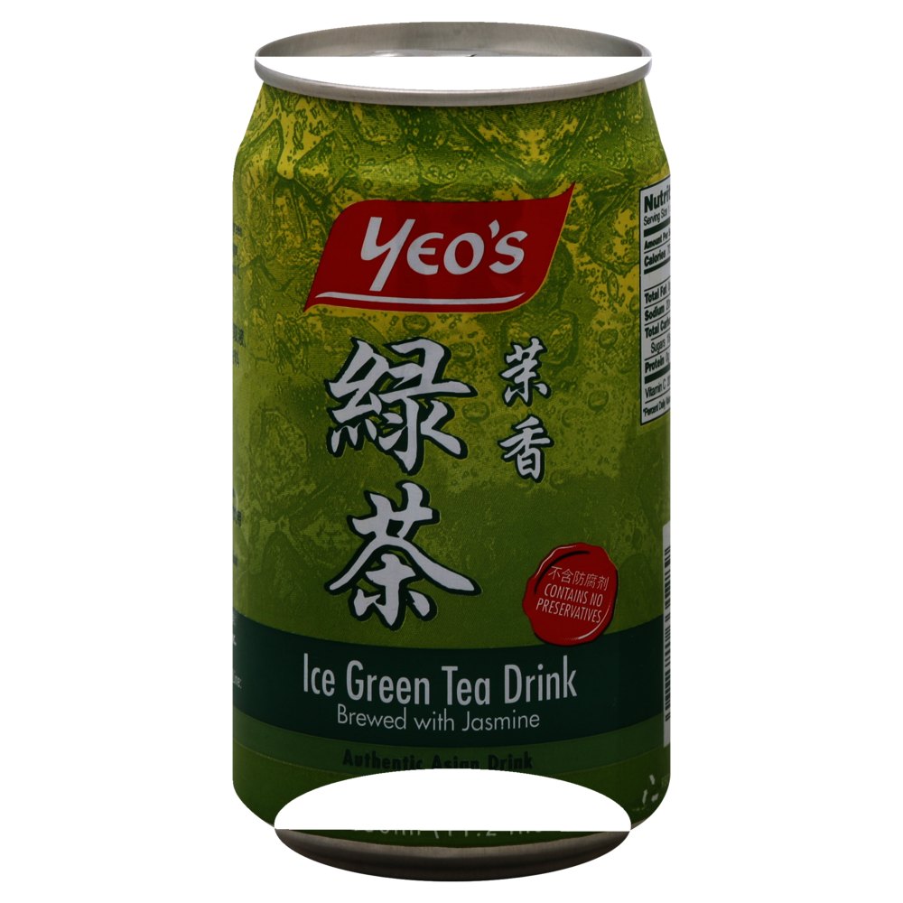 slide 1 of 6, Yeo's Green Tea Drink 10.1 oz, 10.1 oz