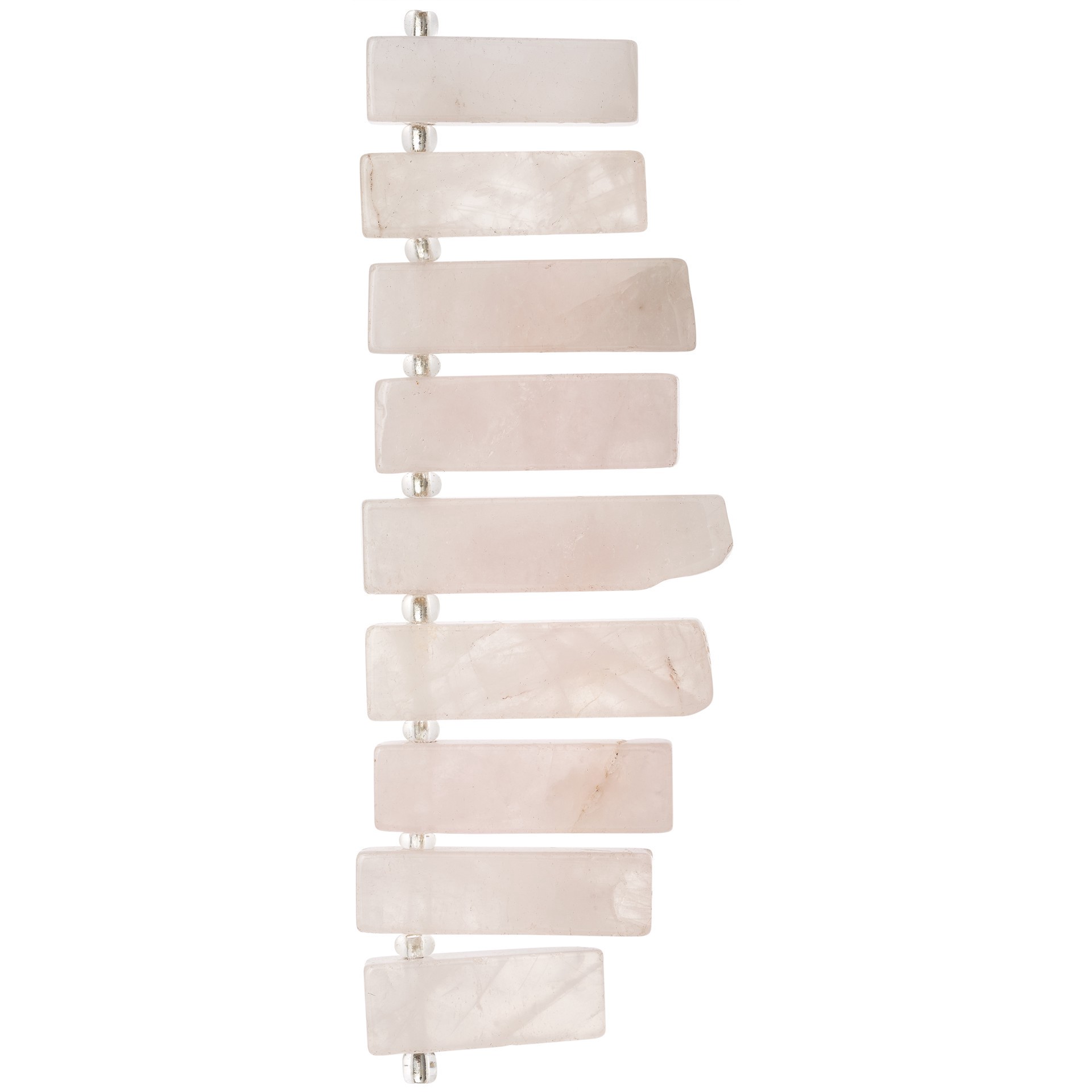 slide 2 of 3, Rose Quartz Stick Beads, 14mm By Bead Landing Sedona, 14mm