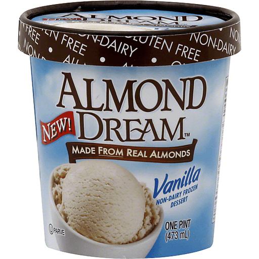 slide 2 of 3, Almond Dream Non-Dairy Vanilla Frozen Dessert, 16 fl oz