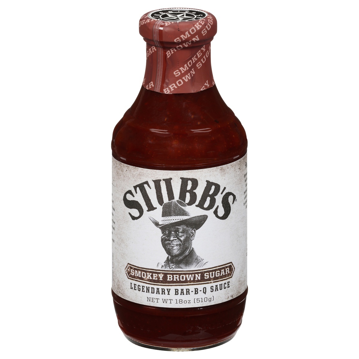 slide 1 of 1, Stubb's Smokey Brown Sugar Legendary Bar-B-Q Sauce Bottle, 18 oz