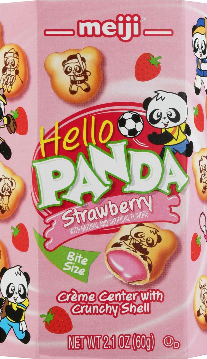 slide 1 of 13, Hello Panda Bite Size Strawberry Cookies 2.1 oz, 2.1 oz