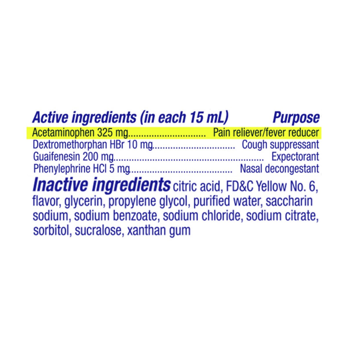 slide 7 of 7, Vicks DayQuil SEVERE Cold & Flu Relief Liquid Over-the-Counter Medicine, Powerful, Multi-Symptom Non-Drowsy Daytime Relief for Headache, Fever, Sore Throat, Minor Aches & Pains, Chest Congestion, Stuffy Nose, Nasal Congestion, Sinus Pressure, & Cough, 12O, 12 fl oz