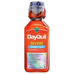 Vicks Maximum Strength Dayquil Severe Cold And Flu Medicine