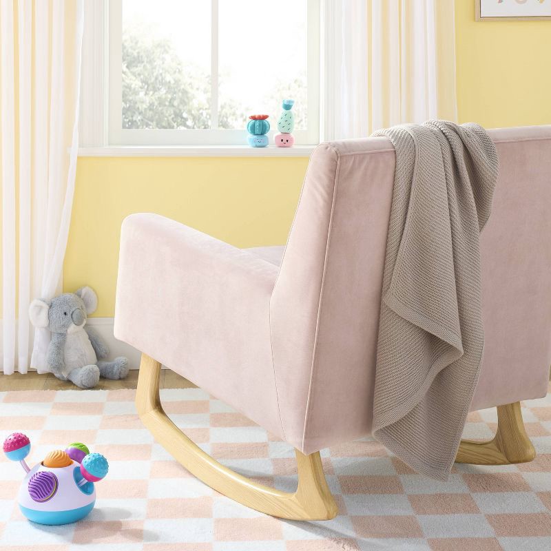 slide 2 of 5, Knit Baby Blanket - Gray - Cloud Island™, 1 ct