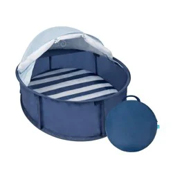 Babymoov Babyni Anti-UV Pop Up Play Tent - Marine: Portable Infant Bed with Polyester Frame & Surface