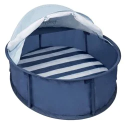 Babymoov Babyni Anti-UV Pop Up Play Tent - Marine: Portable Infant Bed with Polyester Frame & Surface