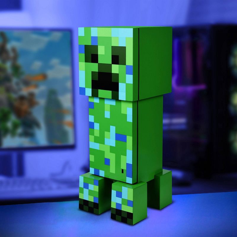 slide 2 of 8, Minecraft Charged Creeper Figural Mini Fridge, 1 ct
