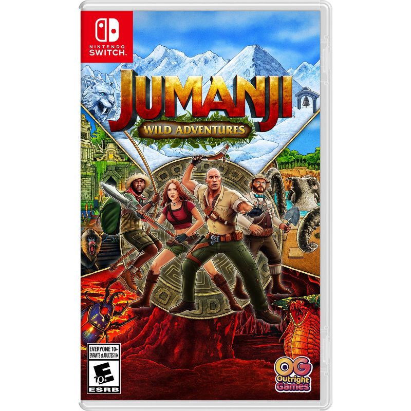 slide 1 of 7, Jumanji: Wild Adventures - Nintendo Switch, 1 ct