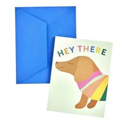 Mara-Mi 8ct Thank You Accordian Dog Cards: Stationery Pack with Envelopes, Laser Printed, Multicolored Animal Design