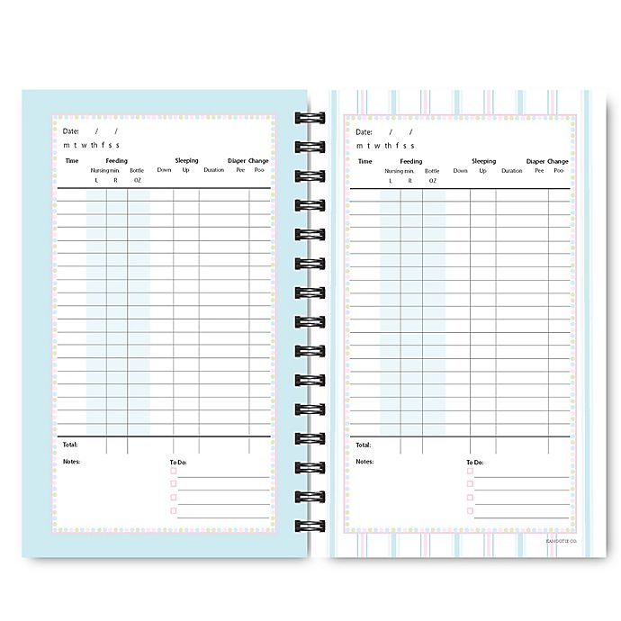 slide 3 of 5, Kahootie Co Baby's Daily Log Notebook - Brown, 1 ct