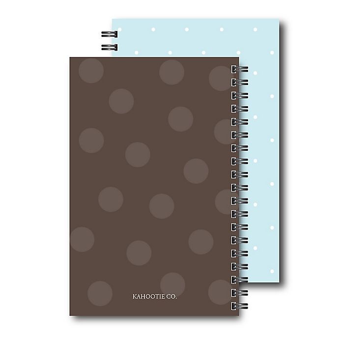 slide 5 of 5, Kahootie Co Baby's Daily Log Notebook - Brown, 1 ct