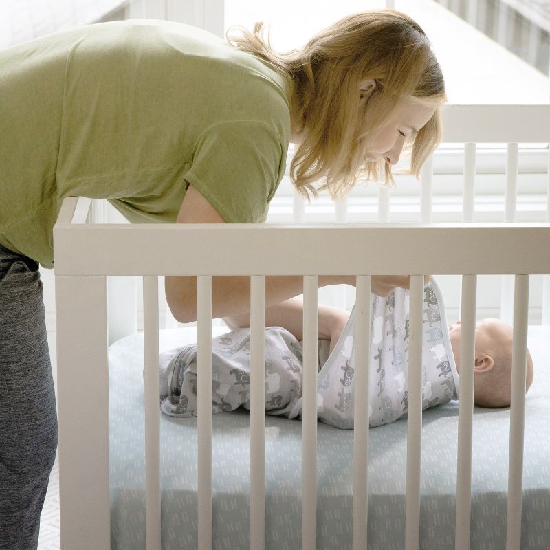 slide 10 of 11, SwaddleMe by Ingenuity Monogram Collection Swaddle Wrap, for Ages 0-3 Months - Rainbow - 3pk, 3 ct