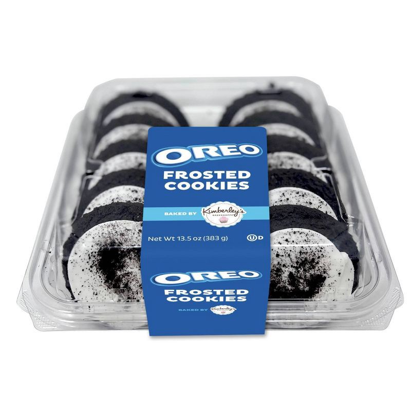 slide 1 of 3, Kimberley's Oreo Frosted Cookie - 13.5oz/10ct, 10 ct; 13.5 oz