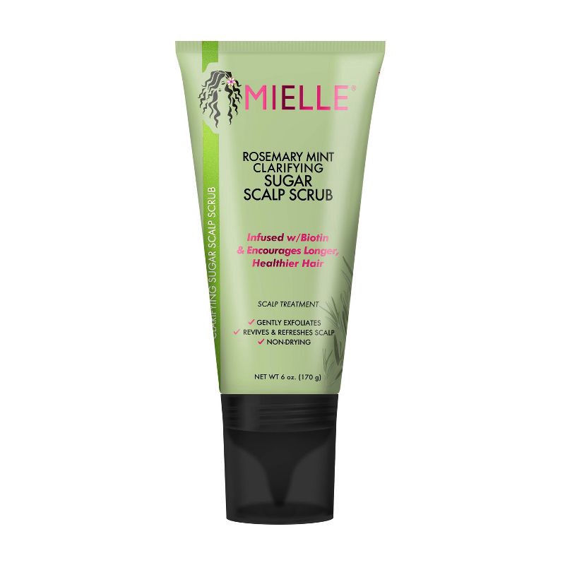 slide 1 of 7, Mielle Organics Rosemary Mint Clarifying Sugar Scalp Scrub - 6oz, 6 oz