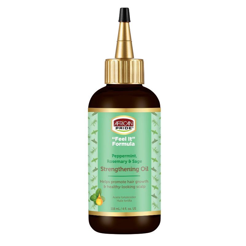slide 1 of 6, African Pride Feel It Formula Strengthening Oil Hair Treatment - 4 fl oz, 4 fl oz
