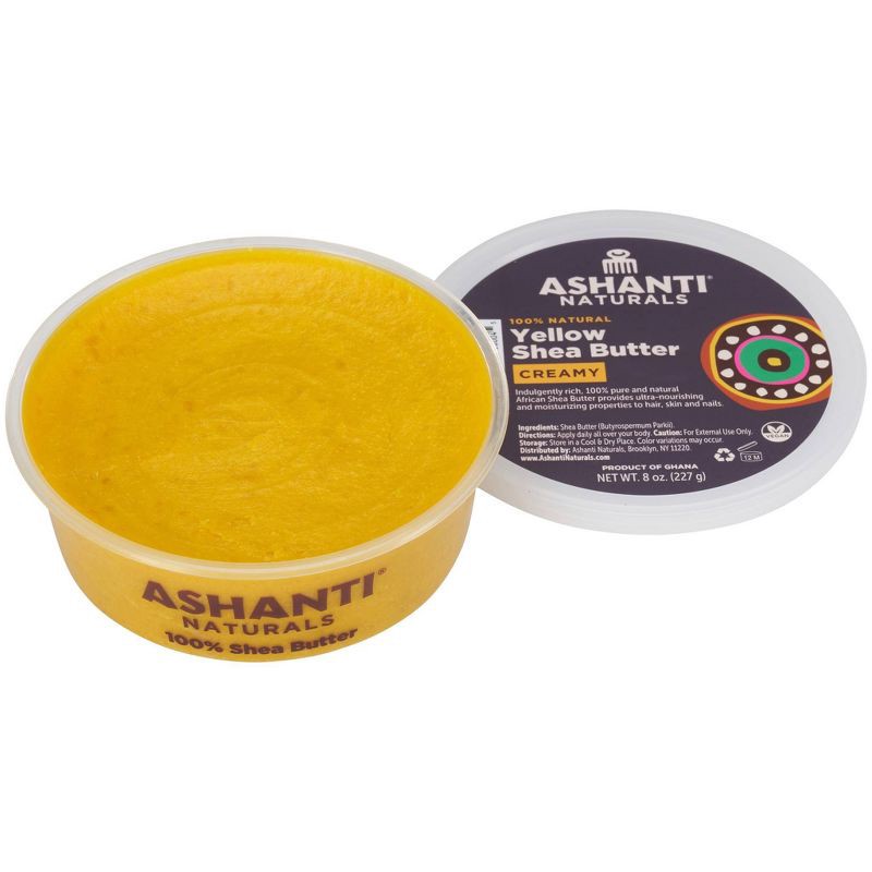 slide 3 of 8, Ashanti African Creamy Shea Butter Anti-Frizz Treatment - 8oz, 8 oz