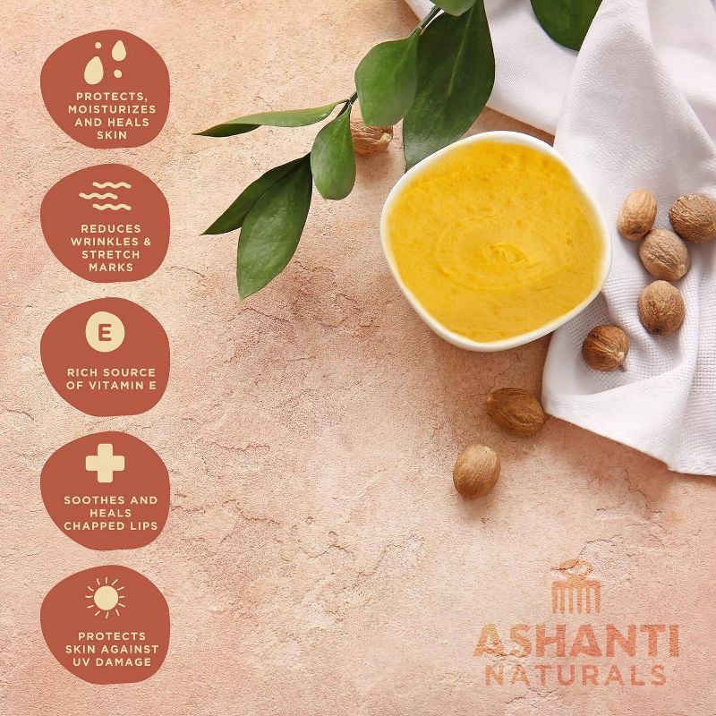 slide 7 of 8, Ashanti African Creamy Shea Butter Anti-Frizz Treatment - 8oz, 8 oz