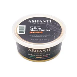 Ashanti Naturals 100% Yellow Shea Butter - Creamy - 8 oz