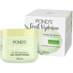 POND's Gel Fruity HYDRA Aloe Face Moisturizer - 3.4oz: Paraben-Free, Alcohol-Free, For Normal/Dry Skin