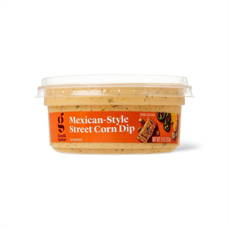 slide 3 of 4, Mexican-Style Street Corn Dip - 10oz - Good & Gather™, 10 oz
