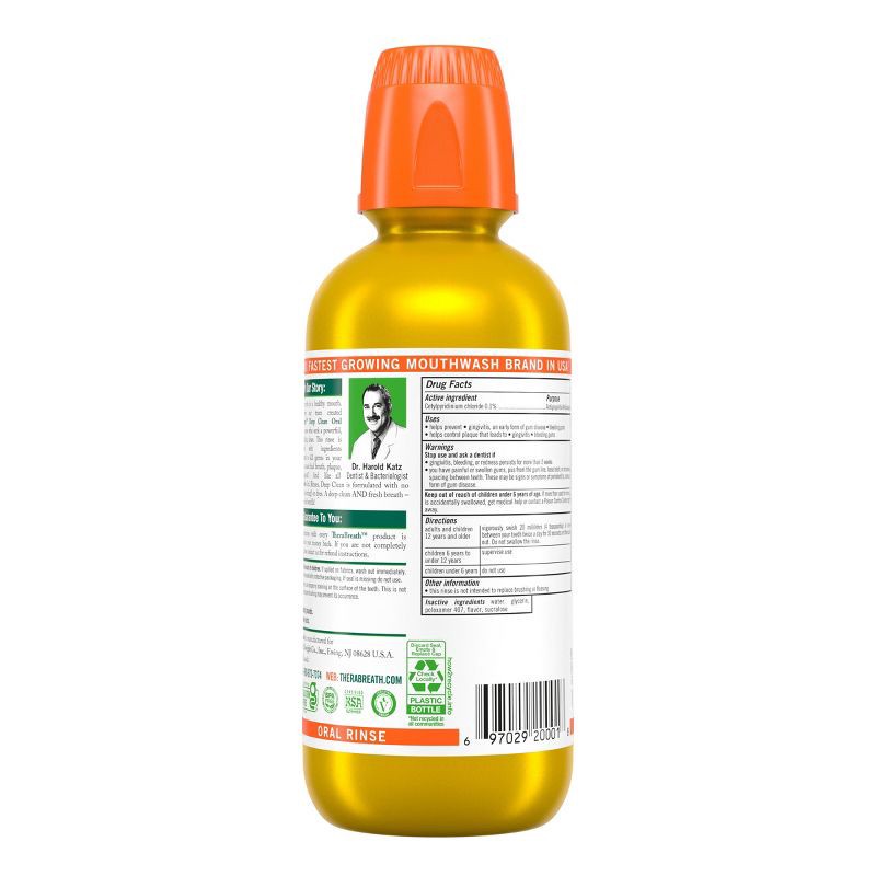 slide 10 of 11, TheraBreath Deep Clean Mouthwash - Fresh Mint - 16 fl oz, 16 fl oz