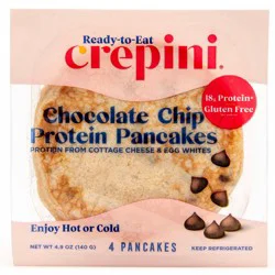 Crepini Ready to Eat 20g Protein Chocolate Chip Pancakes