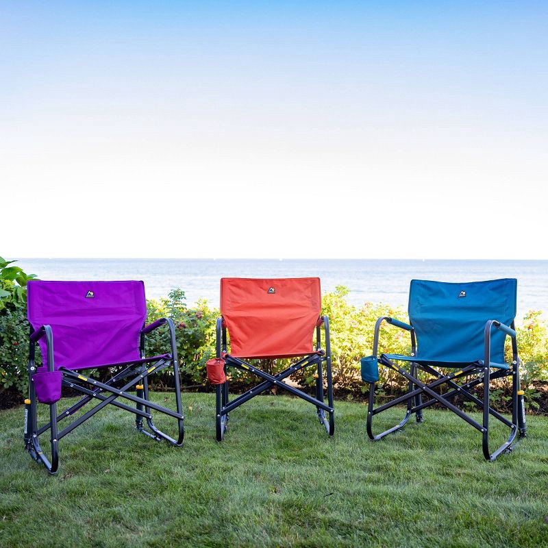 slide 12 of 14, GCI Outdoor Freestyle Rocker Portable Rocking Camping Chair - Terracotta, 1 ct