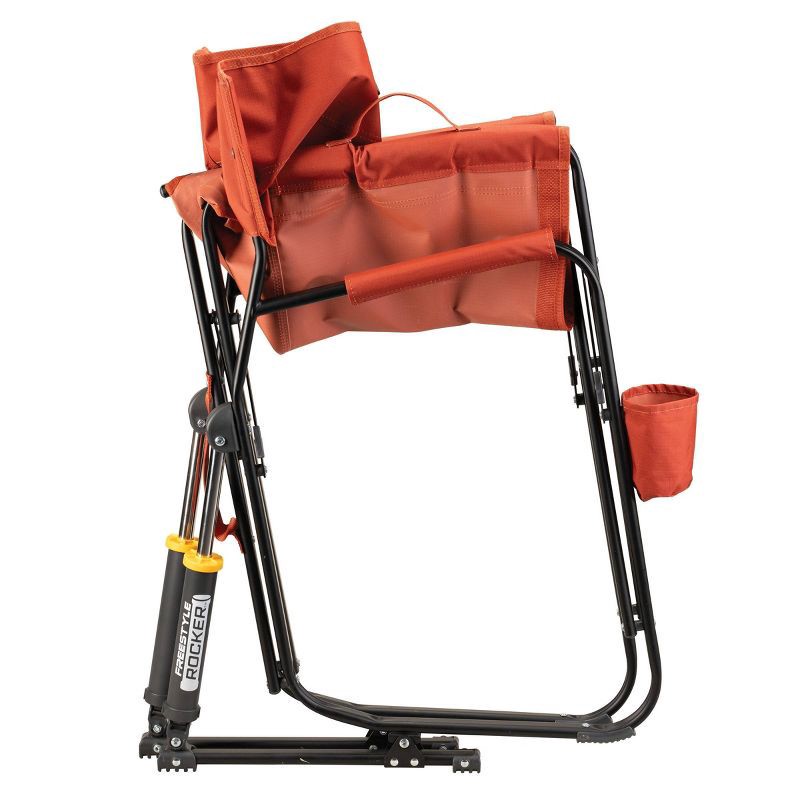 slide 7 of 14, GCI Outdoor Freestyle Rocker Portable Rocking Camping Chair - Terracotta, 1 ct