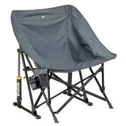 GCI Outdoor Pod Rocker Foldable Rocking Camp Chair - Charcoal